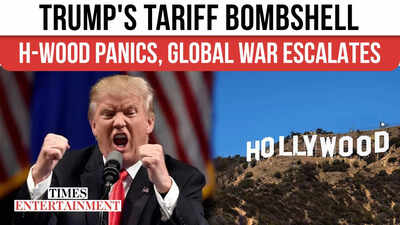 Trump's Tariff SHOCKER Sends Hollywood Into Panic As Global Trade War Escalates; World Fights Back